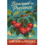 Rojo radiante – Cerezas provenzales al sol
