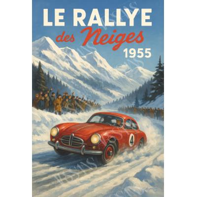 Le Rallye des neiges 1955