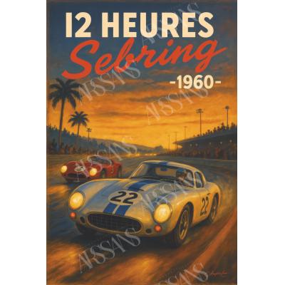 Course 12 heures Sebring 1960