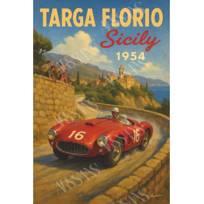 Targa Florio Race – Sicily 1954