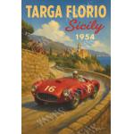 Course Targa-Florio-Sicily-1954