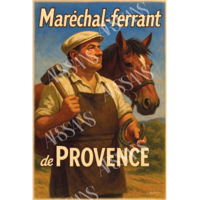Maréchal-ferrant de Provence