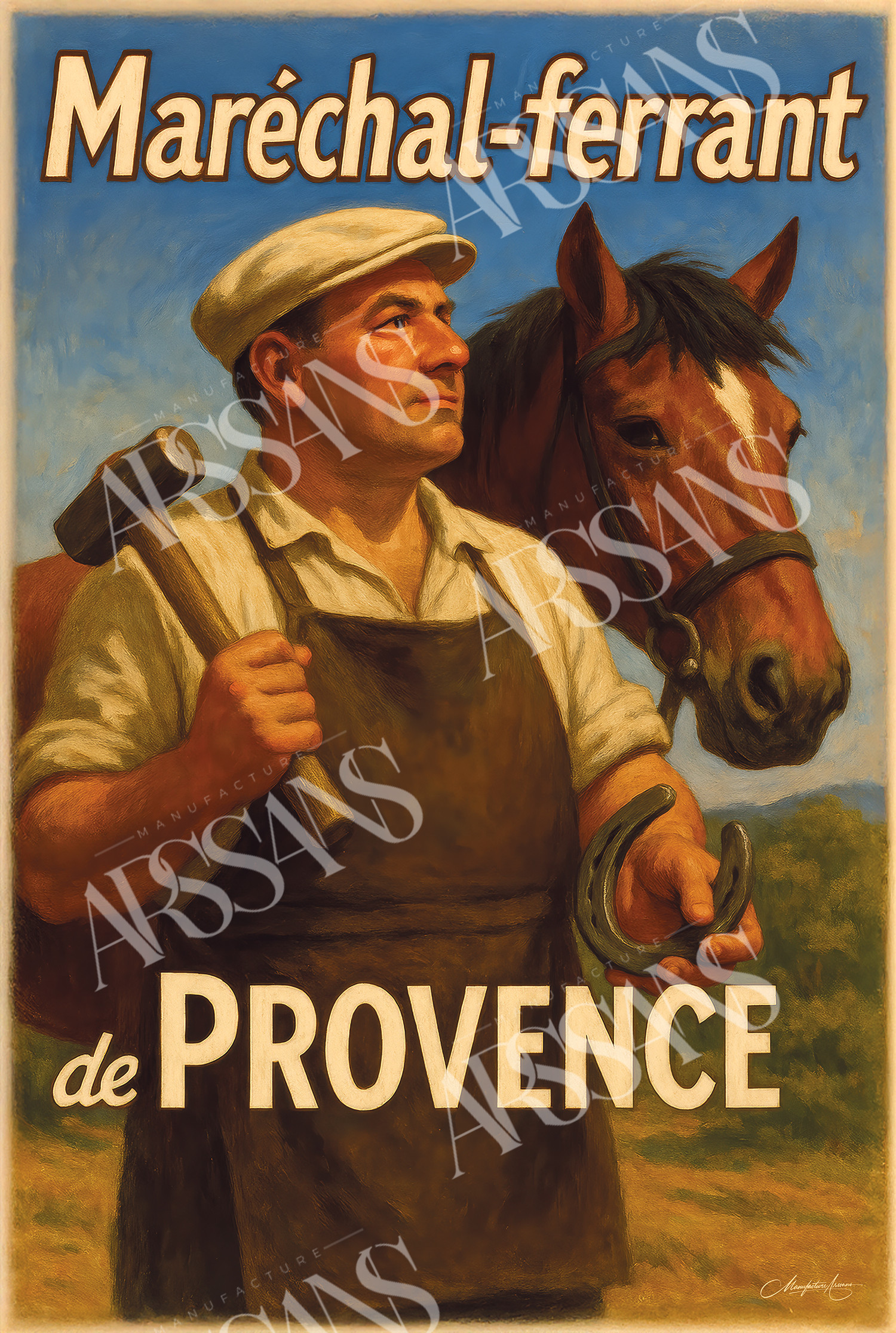 Maréchal-ferrant de Provence