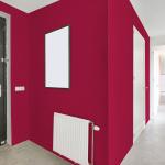 Papier Peint Uni Lie de Vin