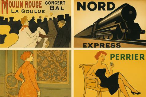 L’âge d’or de l’affiche illustrée, une source d’inspiration éternelle